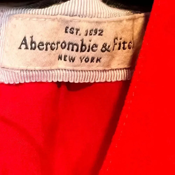 Abercrombie Red Floral Dress size M - Picture 3 of 3